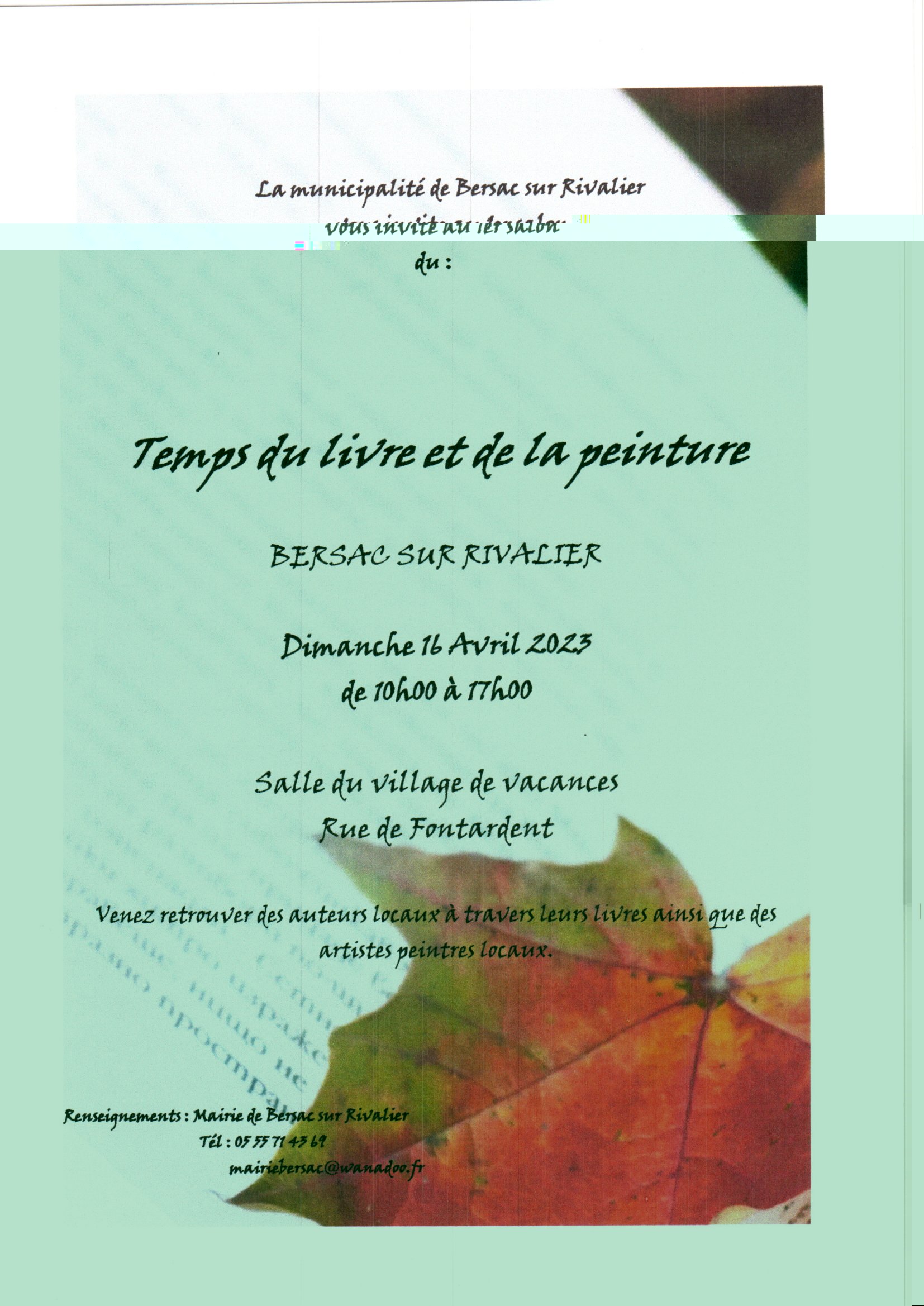 Affiche le temps du livre et de la peinture.jpg