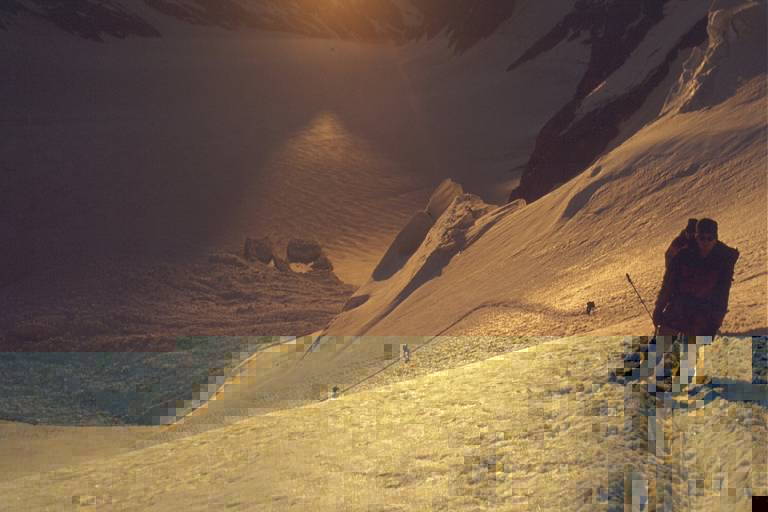 En route vers la Barre des Ecrins