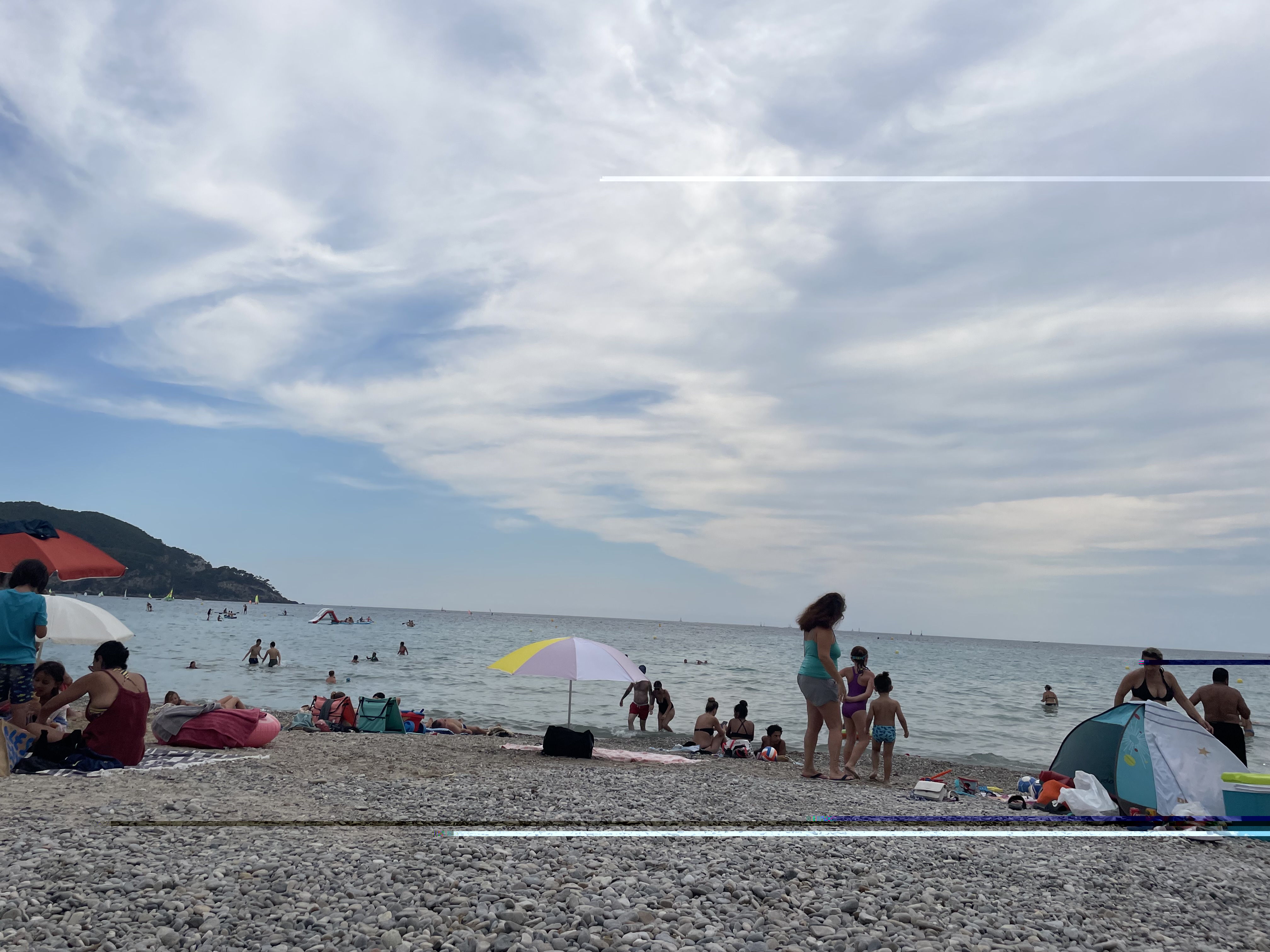 Plage de Lecques